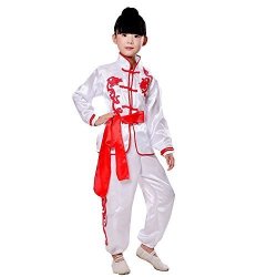 Zooboo Karate Martial Arts Uniform - Nanquan Taekwondo Hapkido Sanda Chinese Kung Fu Wing Chun Training Clothes Apparel Clothing With Belt For Kids Boys
