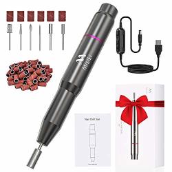 Misiki Electric Nail Drill Professional Electric Nail File Machine Portable Manicure Pedicure Drill Kit For Acrylic Gel Nails Manicure Pedicure Polishing With 66 Sanding