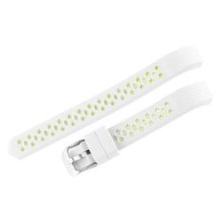 Star Silicone Band For Fitbit Alta - White & Yellow
