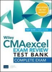 Wiley Cmaexcel Learning System Exam Review 2020 Test Bank - Complete Exam 2-YEAR Access Paperback