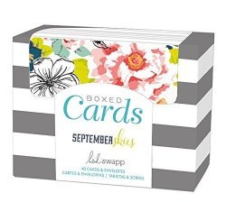 American Crafts Heidi Swapp September Skies A2 Cards Boxed Set