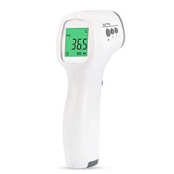 Fhtd Forehead Thermometer Lcd Display Digital Non-contact Forehead Infrared Thermometer Handheld Measuring Thermometer For Kids Adults