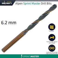 Alpen Sprint Master 6.2MM Din 338 1 PACK