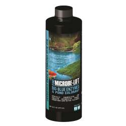 Microbe-lift Bio-blue Enzymes And Pond Water Colorant - 3.8L