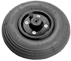 Tag 8" X 2" 200 X 50 Split Rim Gray Air Filled Pneumatic Caster Tire For Powerchair Wheelchair 5 16 Inch Bearing 2-1 2 Inch Hub