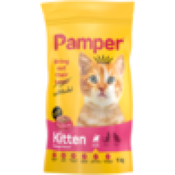 Pampers Pamper Kitten Chicken Flavoured Cat Food 1KG