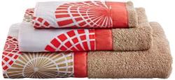 Popular Bath Bath Towels Bonnie Collection 3-PIECE Set Coral