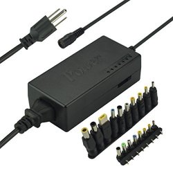 Tekkperry 96W Universal Laptop Ac Power Adapter Charger With 18 Adapters 12V-24V For Notebook Acer Asus Toshiba Dell Lenovo Ibm Hp Compaq Samsung Sony