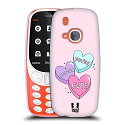 Head Case Designs Kinda Cute Pastel Overlays Soft Gel Case For Nokia 3310 2017