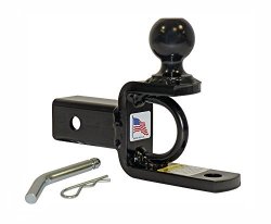 Atv utv Ball Mount For 2 Inch Receivers With 2 Inch Hitch Ball - Made In U.s.a.