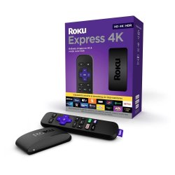 Roku Express 4K+ 3940 Streaming Media Player HD 4K HDR