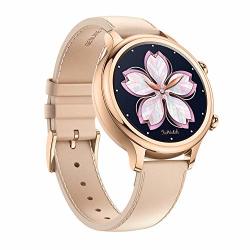 TICWATCH C2 Rose Gold Smartwatch Leather Strap 131584-WG12056-RG