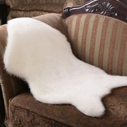 Lovemat Hairy Carpet Sheepskin Chair Cover - 1 60CMX 90CM