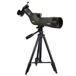 SVBONY SV29 Spotting Scope With Tripod Phone Adapter 20-60X60MM Prism For Bird Watching Target Shooting 4-SECTIONS Tripod