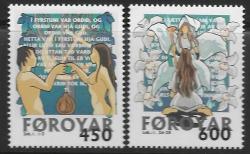 Faroe Mnh 1999 Religion Adam & Eve Um - Cat = R44