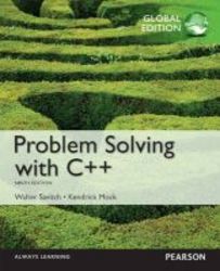 Problem Solving With C++: Global Edition Paperback 9th Edition