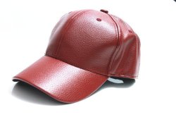 Xthree Winter Pu Leather Baseball Cap - As Picture Adjustable