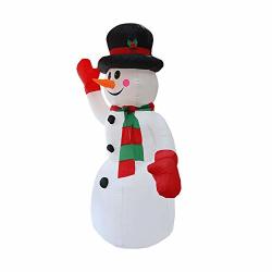 Alapaste 7.9FT Christmas Inflatable Snowman LED Lights Decor Indoor Outdoor Yard Blow Up Lighted Home Holiday Decoration