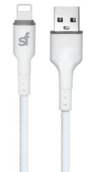 2.4A Lightning 2M Cable - White