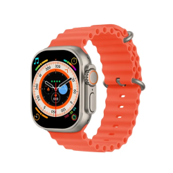 Orange - Fitness Tracker Smart Watch 8 Ultra