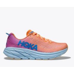 HOKA Women's Rincon 3 Road Running Shoes -mock Orange Cyclamen - 4