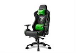 Sharkoon 4044951021734 Skiller SGS4 Gaming Seat Black And Green