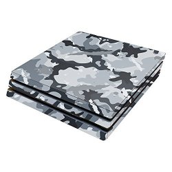 Mightyskins Protective Vinyl Skin Decal For Sony Playstation 4 Pro PS4 Wrap Cover Sticker Skins Gray Camouflage