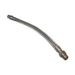 Penflex FTG-16-A-E-12 Stainless Steel Flexible Hose Assembly Carbon Steel Mpt X Fjic 1" X 1 5 16" 12" Length
