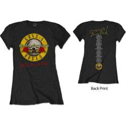 Guns N Roses Not In This Lifetime Tour Ladies Black T-Shirt Large