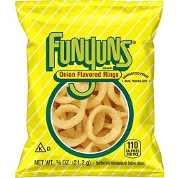 Funyuns Onion Flavored Rings .75 Ounce Pack Of 40