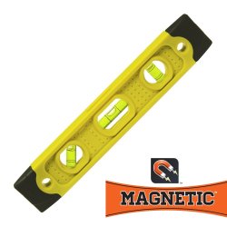 9 Magnetic Torpedo Level-yellow - 091TL021M