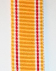 Civil Defence Medal For Meritorious Service Miniature Ribbon