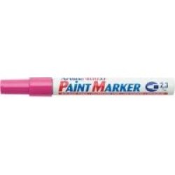 Ek 400 Medium Point Permanent Paint Marker 2.3MM Pink Box Of 12