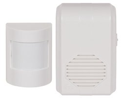 Safety Technology International Inc. STI-3610 Wireless Motion-activated Chime With Receiver 500' Range Selectable Detection Zone 20' - 42'