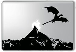 UNIVERS3 Smaug Flying The Hobbit Vinyl Decal Sticker For Macbook Notebook Laptop