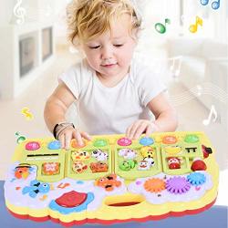 Nlgtoy 3 In 1 Musical Instruments Toys Multi-function Music Electronic Piano Infant Early Childhood Educational Toy - Learning Toys With Lights For Baby &