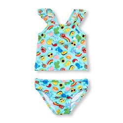 The Children's Place Baby Girls One Piece Swim Suit Bay Breeze 3642 9-12MOS