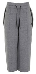 Nike Sportswear Tech Fleece Grey Womens Capris 3 4 Pants Size M