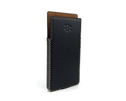 Otis Handmade Otis Blackberry KEY2 Handmade Leather Case With Built-in Magnet Black