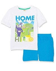 Teletubbies Boys Official Licensed Tinky-winky Dipsy Laa-laas Short Pajamas Age 2-3 Years