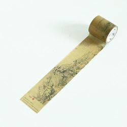 Creative Antique Series Dwelling In The Fuchun Mountains Diy Notebook Decorative Hand Tearing Tap...