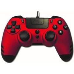 Steelplay - Metaltech Wired Controller - Red PS4