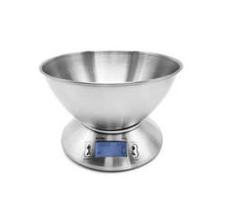 Stainless Steel Mixing Bowl With Digital Kitchen Scale &timer