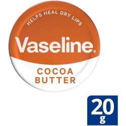 Vaseline Lip Therapy Vaseline Lip Balm Lip Moisturizer For Very Dry Lips Cocoa Butter 20G