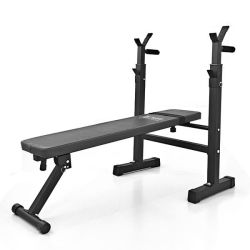 - Weight Lifting Bench With Squat Rack