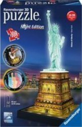 216 Piece 3D Puzzle Statue Of Liberty Night Edition