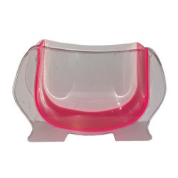 Acrylic Fish Bowl Belly Pot Neon - Pink