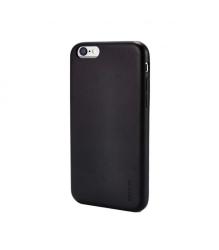 Leather iPhone 6 6S Super Slim Case in Black