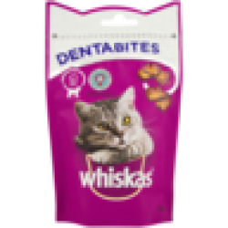 Whiskas Chicken Flavoured Dentabites Cat Treats Pouch 50G