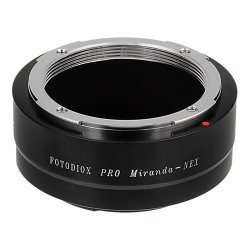 Fotodiox Pro Lens Mount Adapter Miranda Lens To Sony Nex E-mount Mirrorless C...